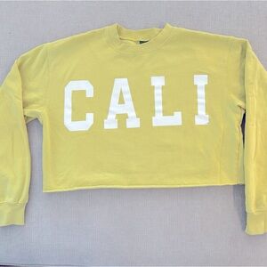 Wild Fable Crop CALI Sweatshirt. Size S